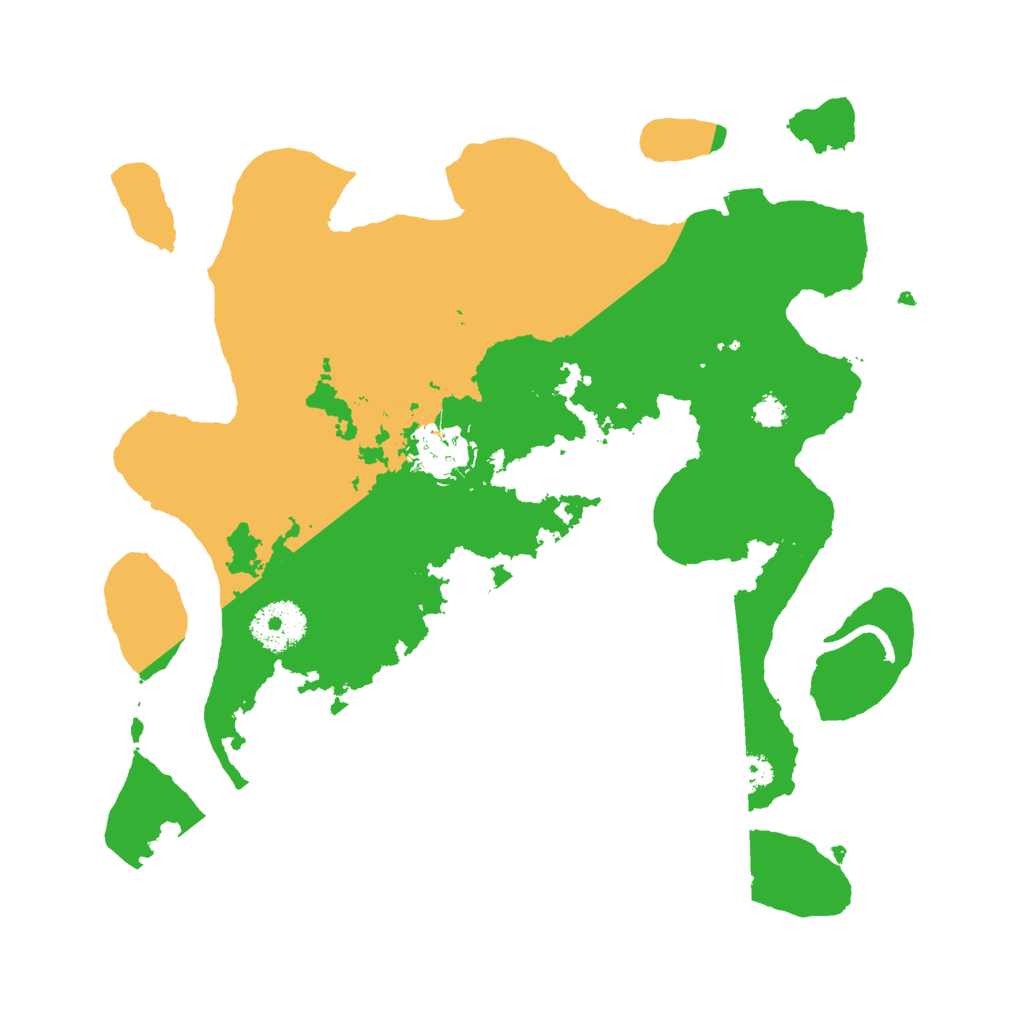 Biome Rust Map: Procedural Map, Size: 3000, Seed: 176425451