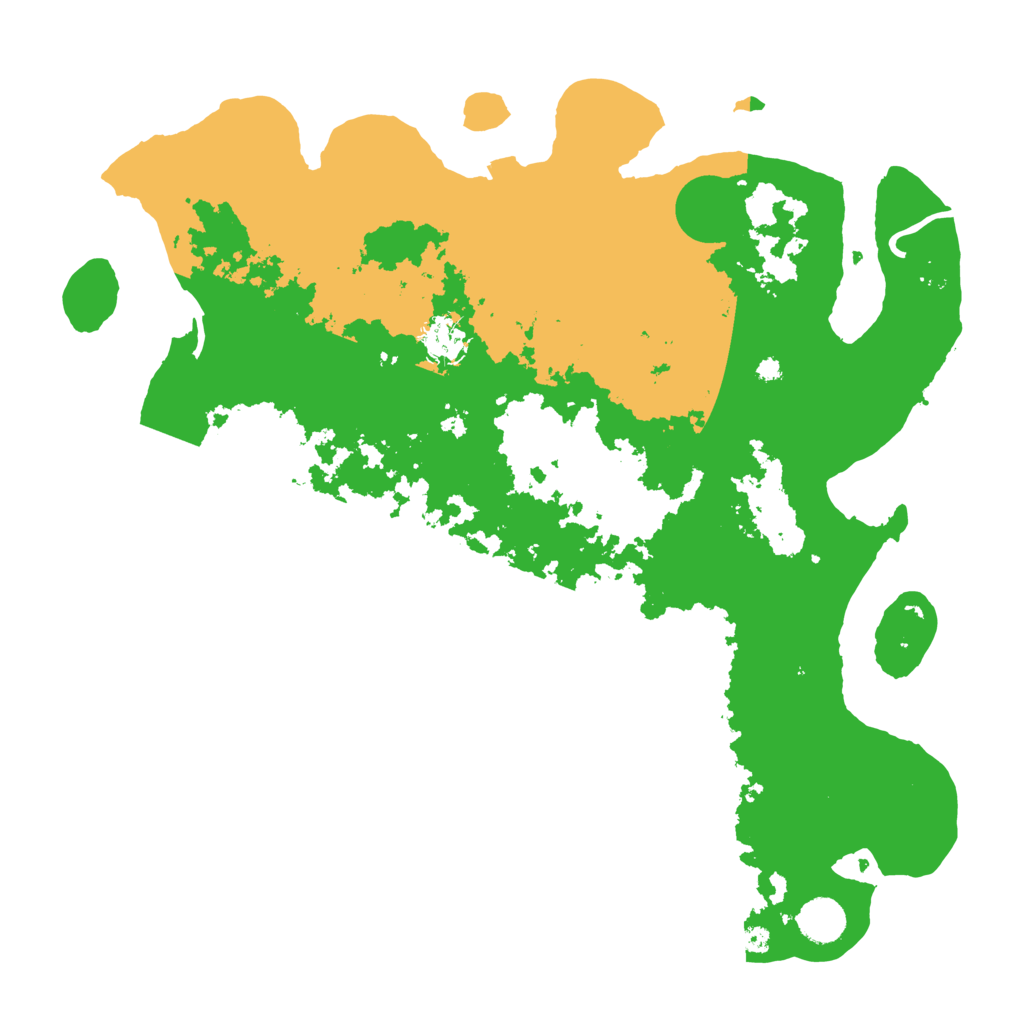 Biome Rust Map: Procedural Map, Size: 4000, Seed: 1172892385