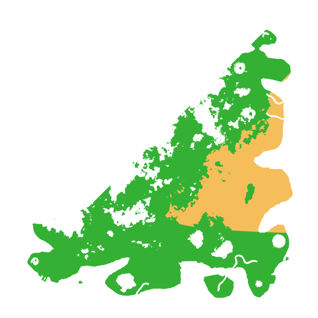 Biome Rust Map: Procedural Map, Size: 4250, Seed: 2106779849