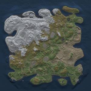 Thumbnail Rust Map: Procedural Map, Size: 4250, Seed: 2106779849, 19 Monuments