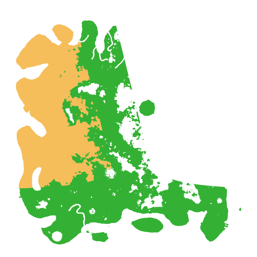 Biome Rust Map: Procedural Map, Size: 4500, Seed: 453810749