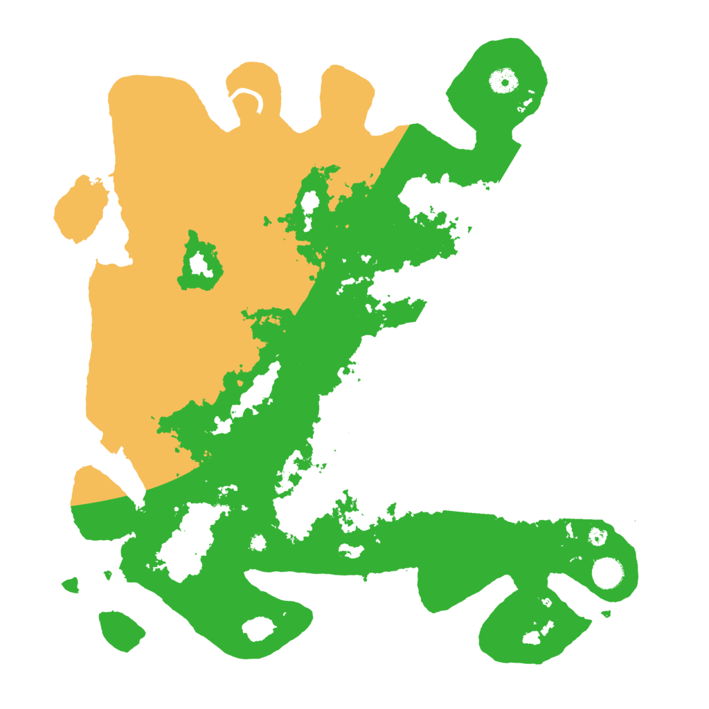 Biome Rust Map: Procedural Map, Size: 4000, Seed: 1022424964