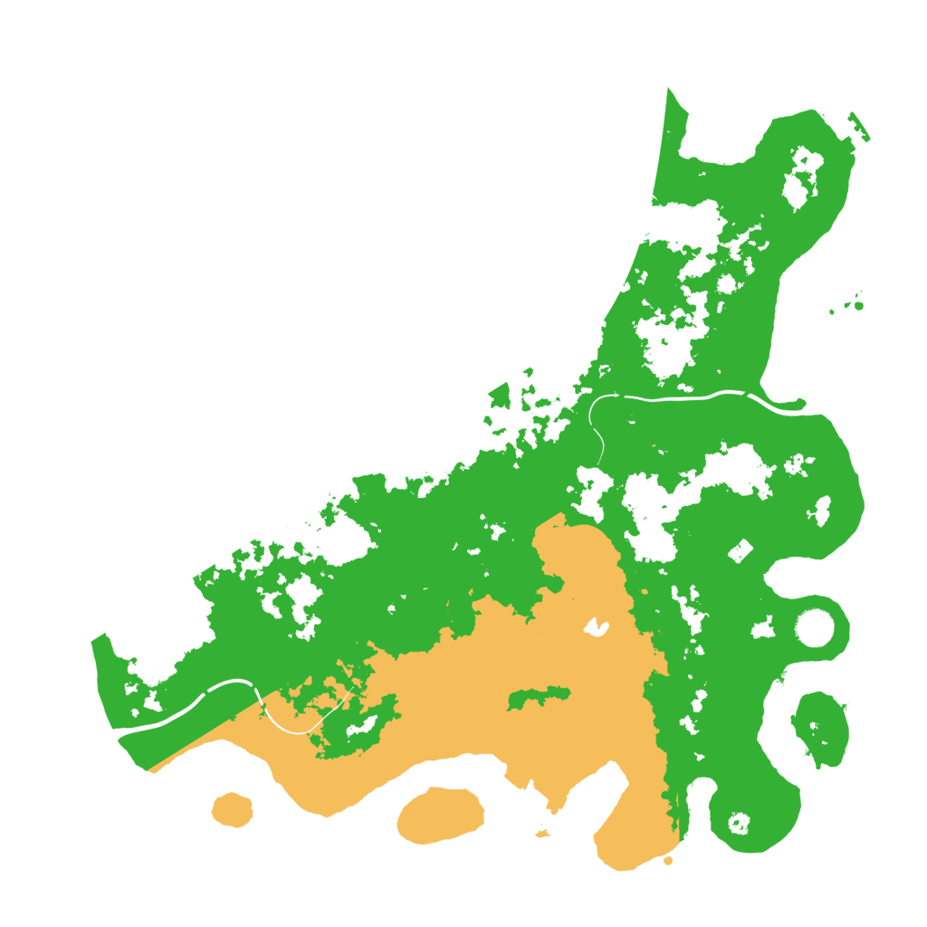 Biome Rust Map: Procedural Map, Size: 4250, Seed: 66059