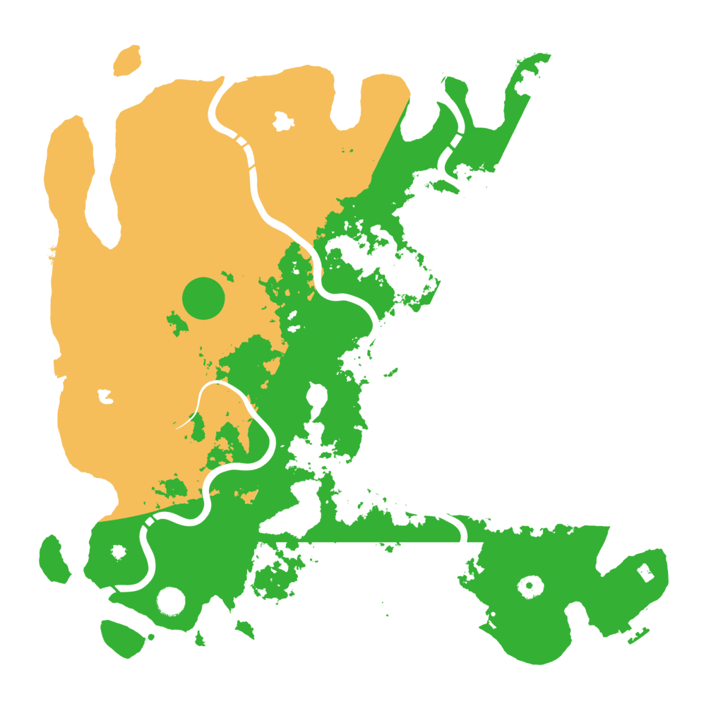 Biome Rust Map: Procedural Map, Size: 4500, Seed: 108900640