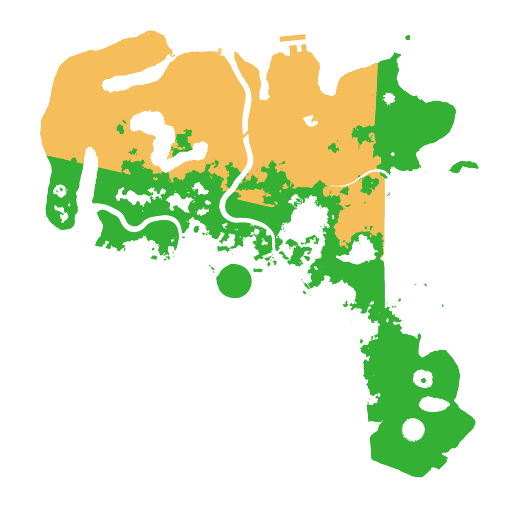 Biome Rust Map: Procedural Map, Size: 4000, Seed: 9072479
