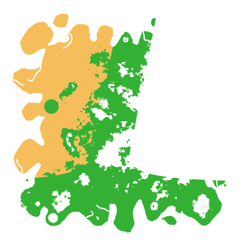 Biome Rust Map: Procedural Map, Size: 4500, Seed: 889598192