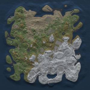 Thumbnail Rust Map: Procedural Map, Size: 4250, Seed: 765098734, 19 Monuments