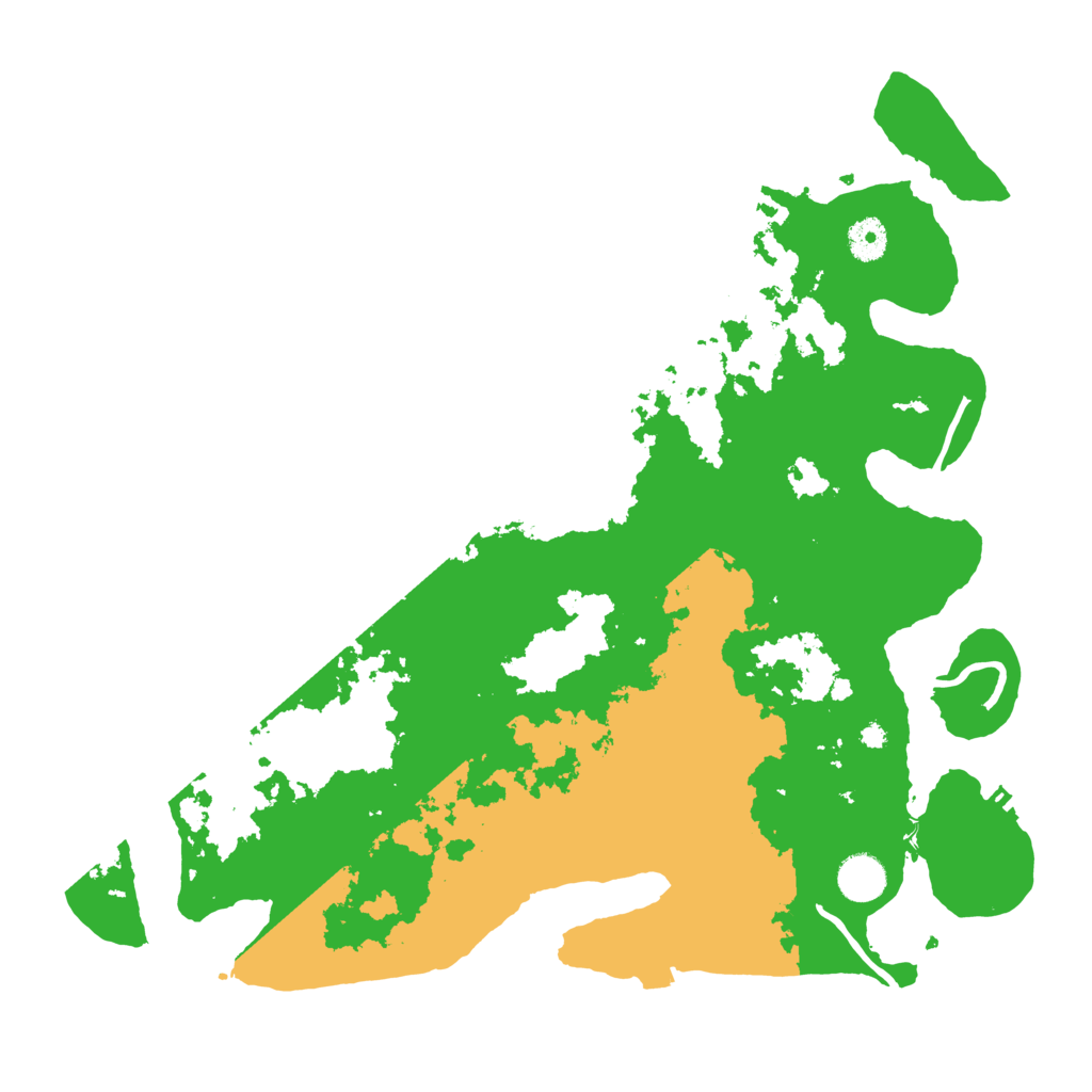 Biome Rust Map: Procedural Map, Size: 4000, Seed: 74316613