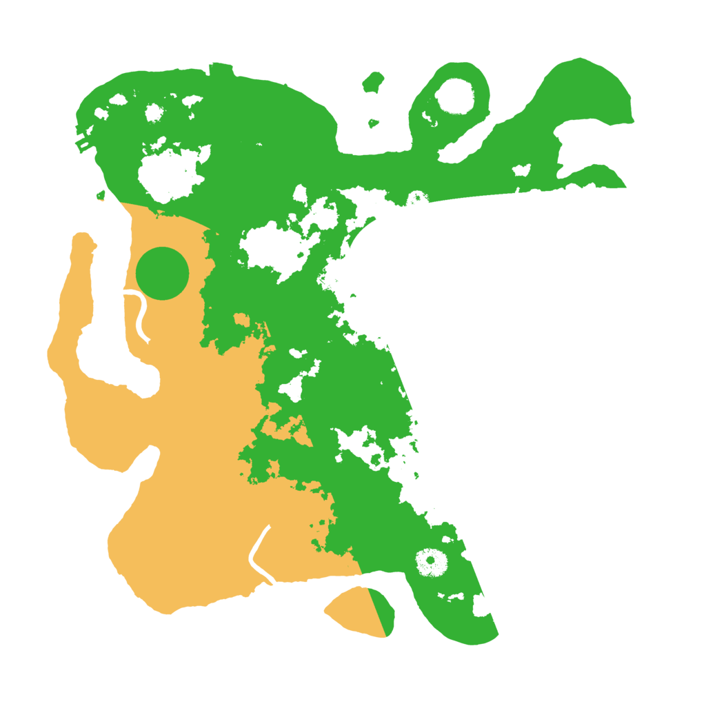 Biome Rust Map: Procedural Map, Size: 3500, Seed: 1654796058
