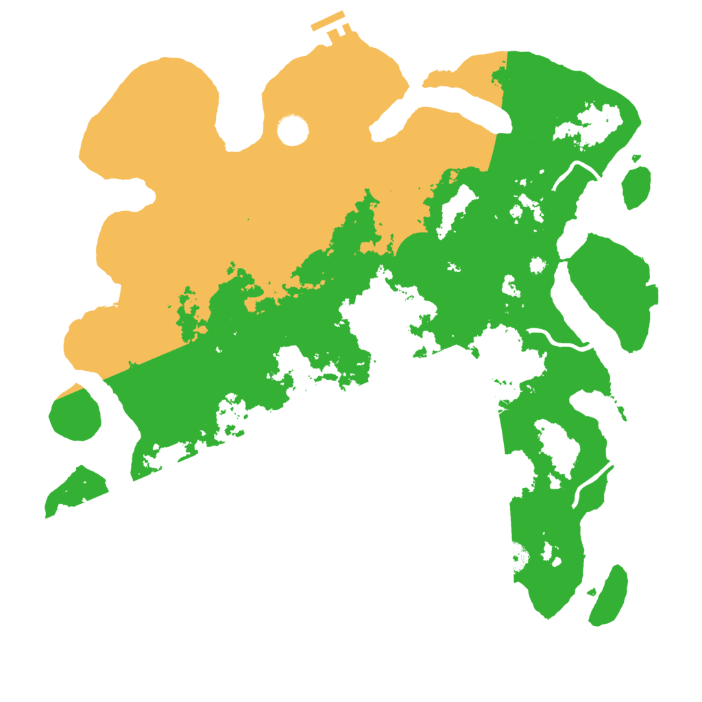 Biome Rust Map: Procedural Map, Size: 4000, Seed: 1265428037