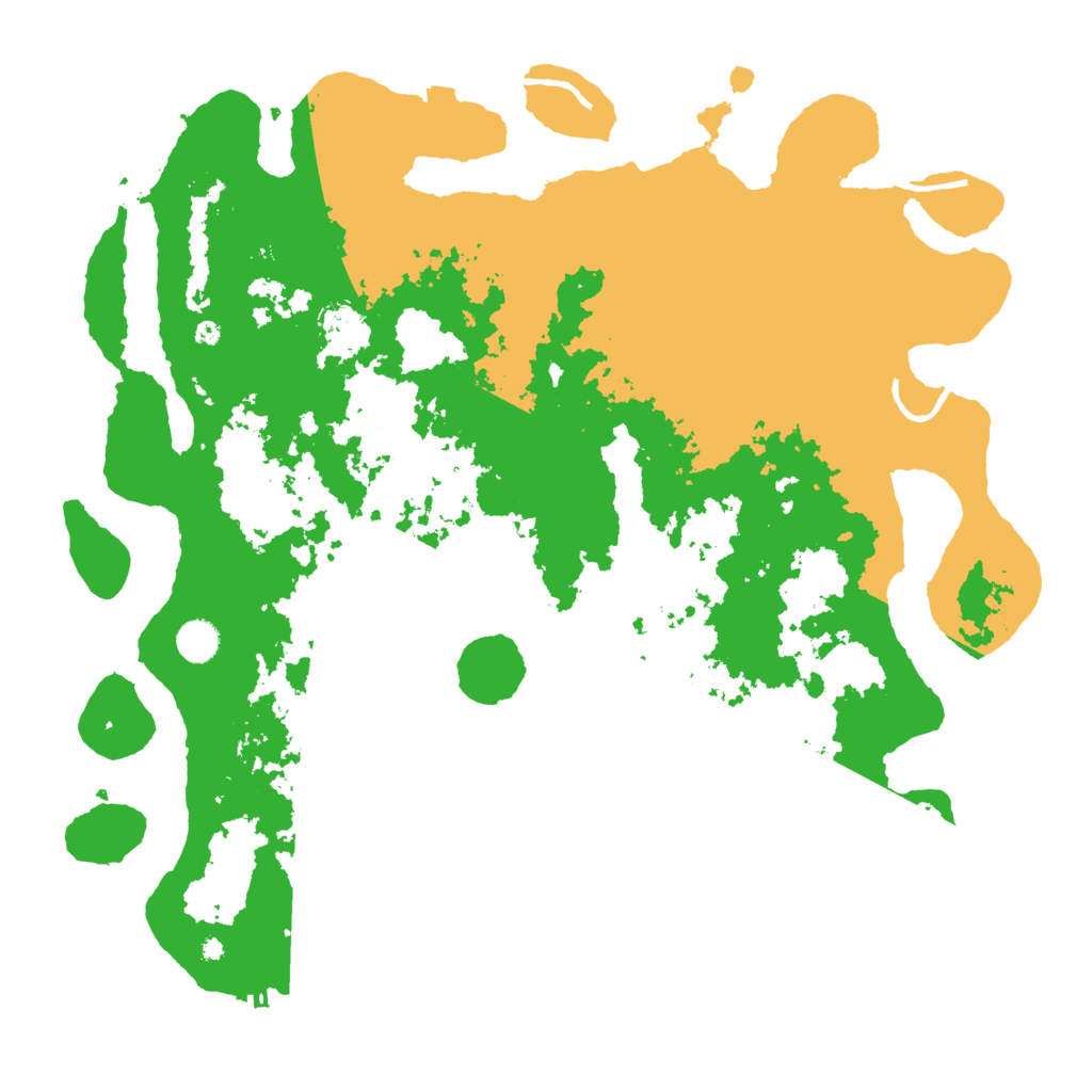 Biome Rust Map: Procedural Map, Size: 4500, Seed: 1657900052