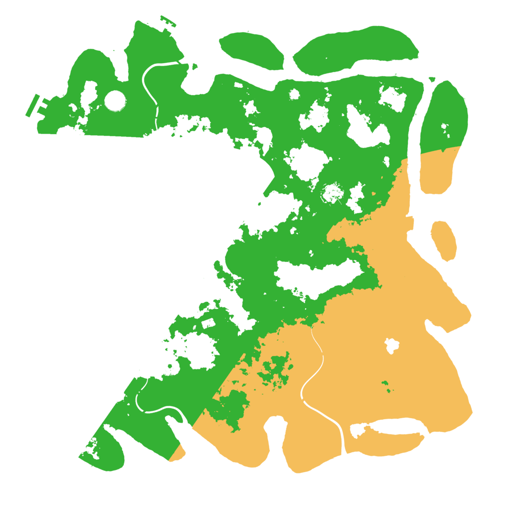 Biome Rust Map: Procedural Map, Size: 4250, Seed: 1059848041