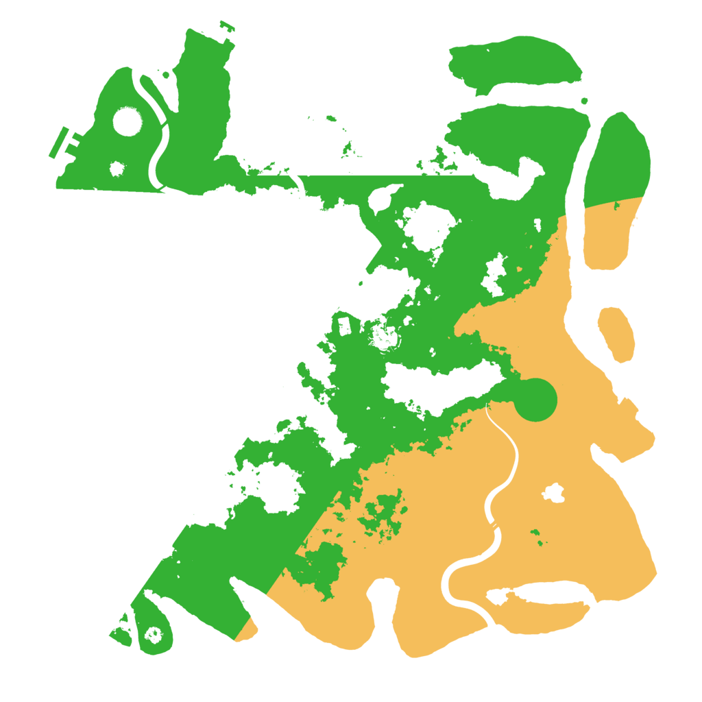 Biome Rust Map: Procedural Map, Size: 4250, Seed: 1059848041