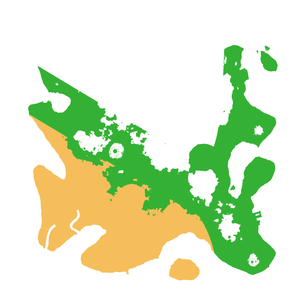 Biome Rust Map: Procedural Map, Size: 3000, Seed: 2605184