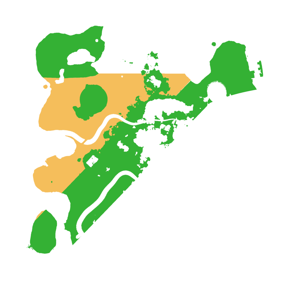 Biome Rust Map: Procedural Map, Size: 2800, Seed: 9748650