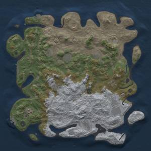 Thumbnail Rust Map: Procedural Map, Size: 4250, Seed: 1586517246, 19 Monuments