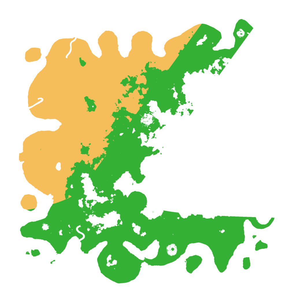 Biome Rust Map: Procedural Map, Size: 4000, Seed: 18429311