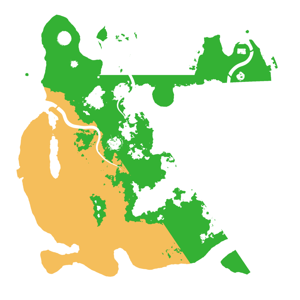 Biome Rust Map: Procedural Map, Size: 3750, Seed: 26630800