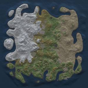 Thumbnail Rust Map: Procedural Map, Size: 4250, Seed: 74653159, 19 Monuments