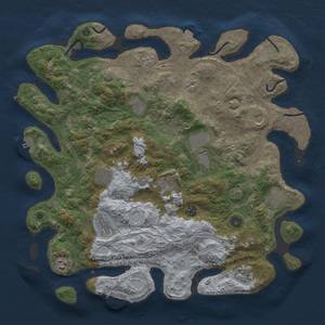 Thumbnail Rust Map: Procedural Map, Size: 4250, Seed: 933792397, 19 Monuments