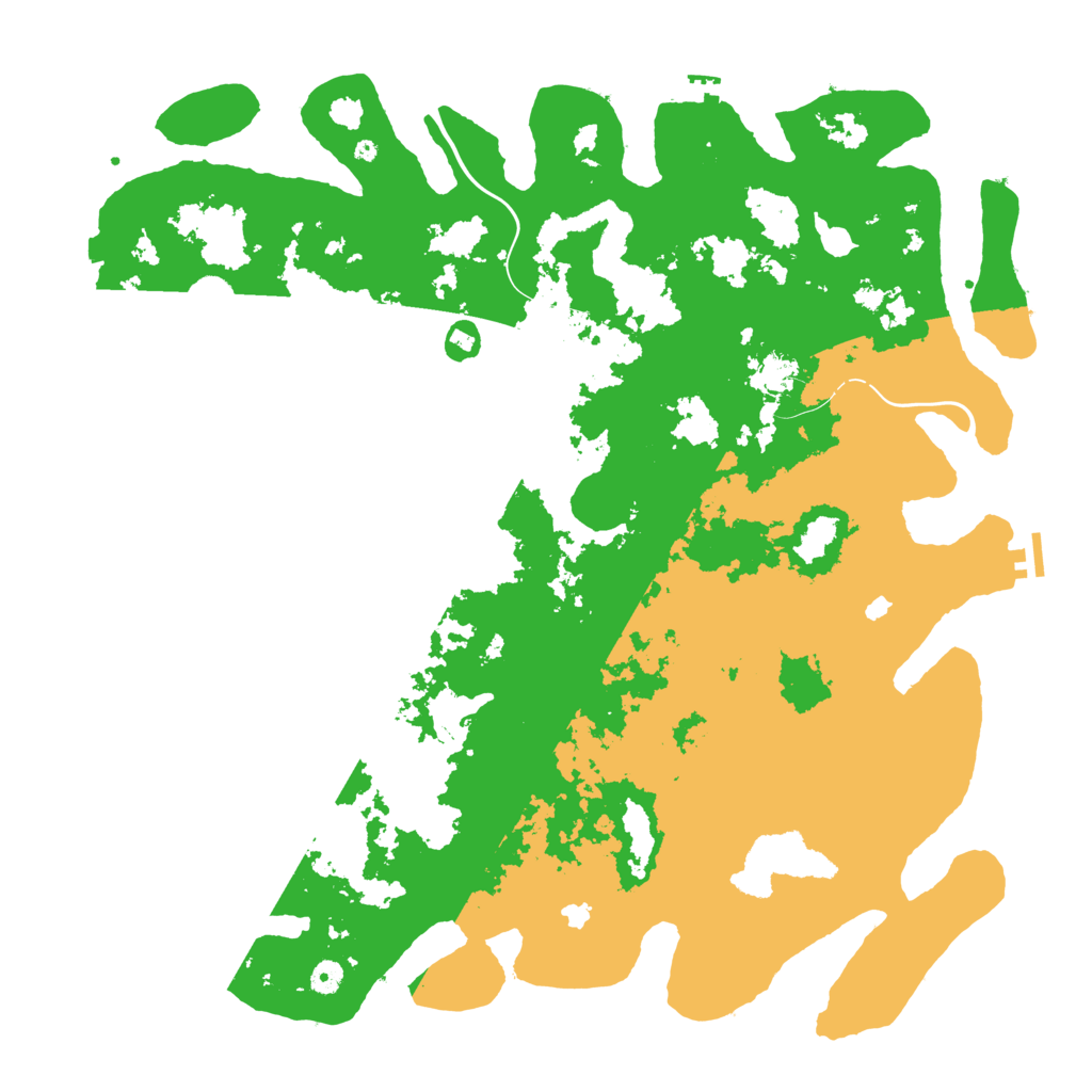 Biome Rust Map: Procedural Map, Size: 5000, Seed: 132314063