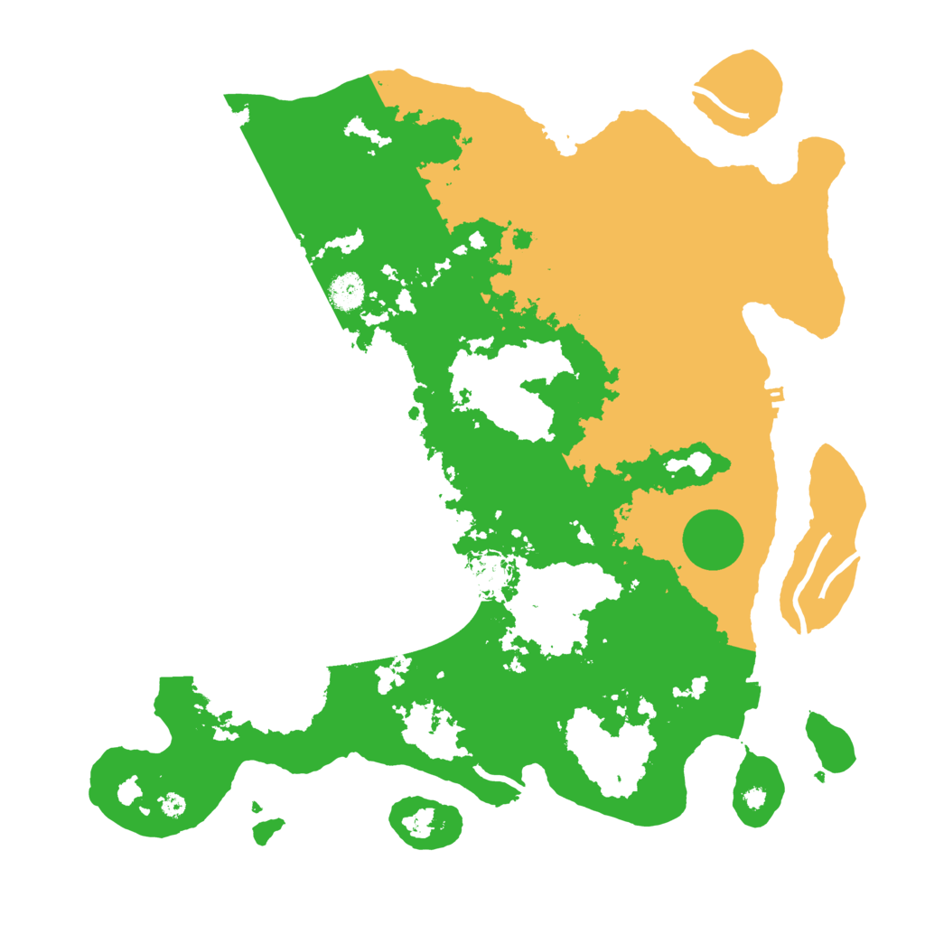 Biome Rust Map: Procedural Map, Size: 4000, Seed: 1126232866