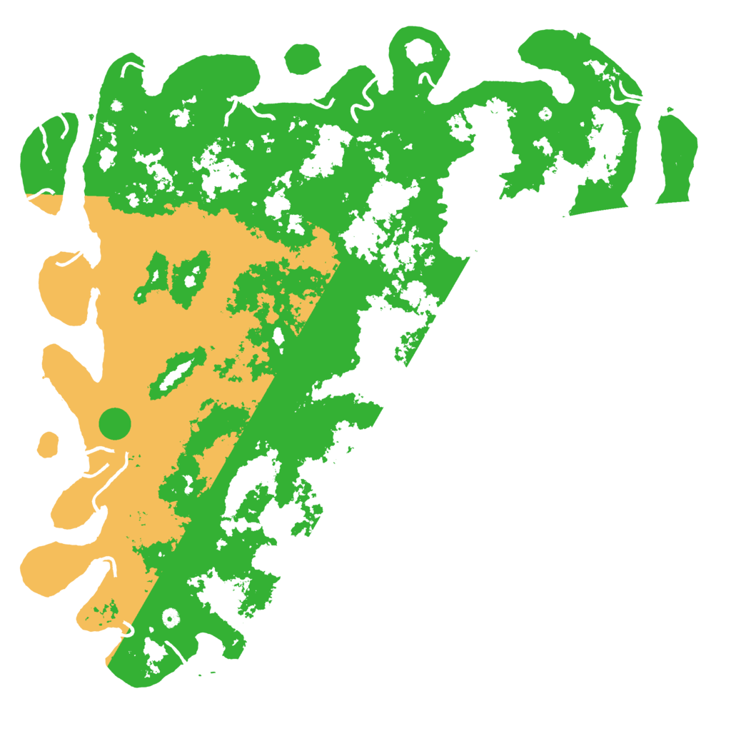 Biome Rust Map: Procedural Map, Size: 6000, Seed: 687890225