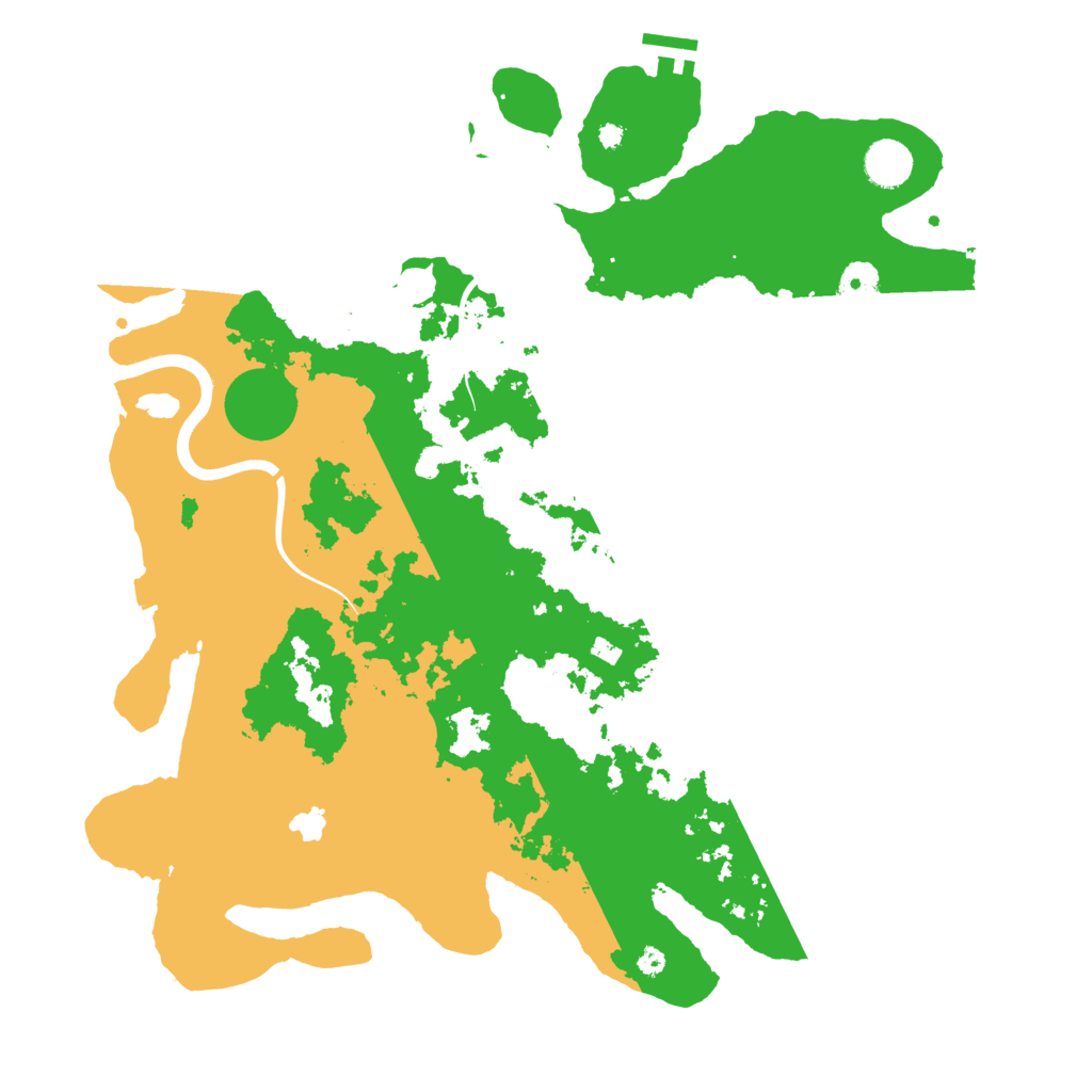 Biome Rust Map: Procedural Map, Size: 4000, Seed: 913311989