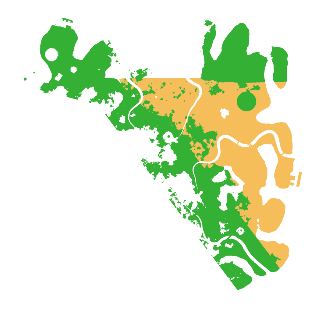 Biome Rust Map: Procedural Map, Size: 4250, Seed: 958231342