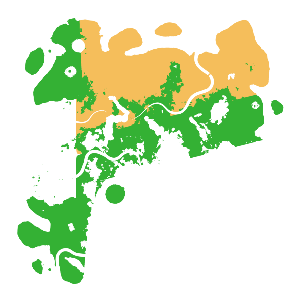 Biome Rust Map: Procedural Map, Size: 4200, Seed: 675704377