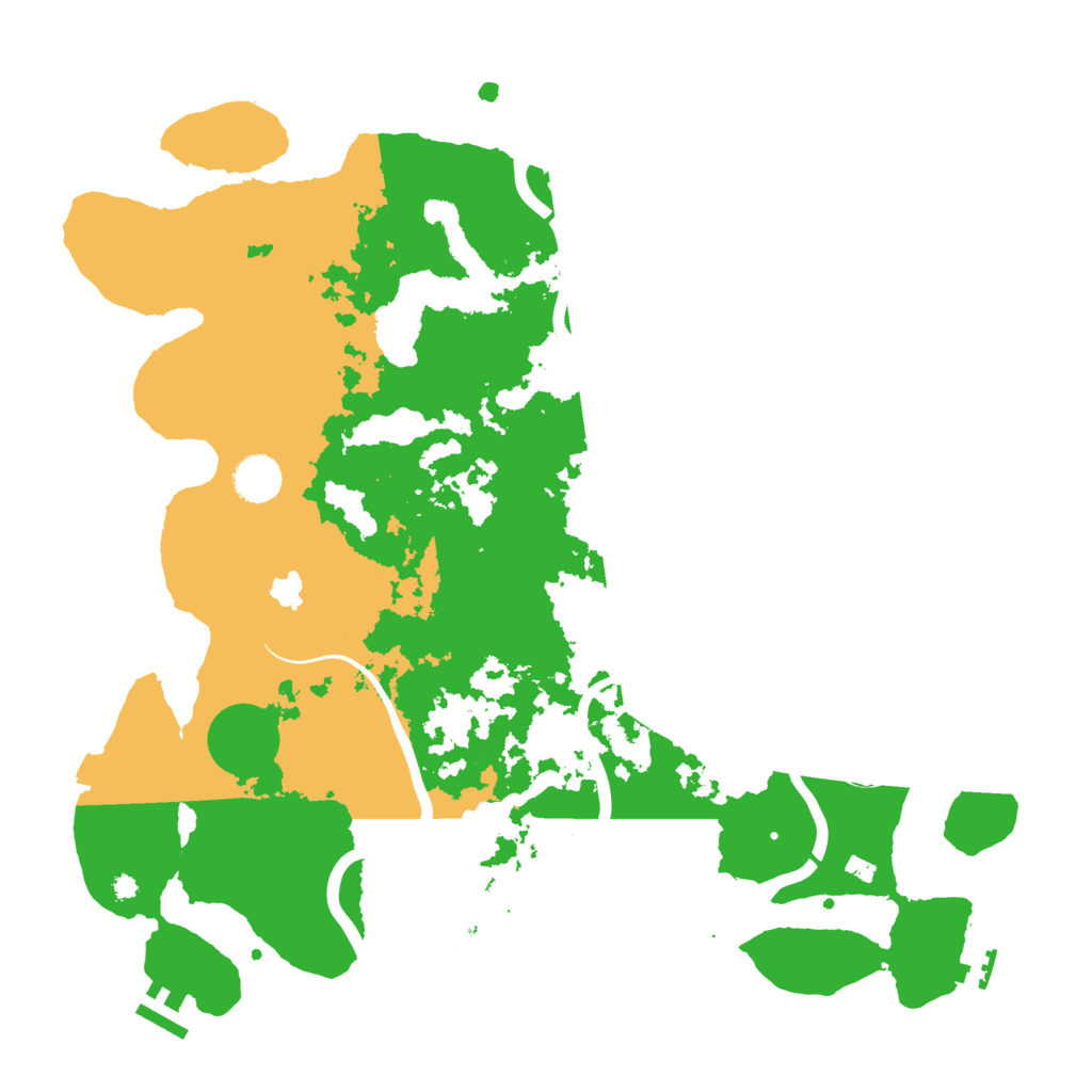 Biome Rust Map: Procedural Map, Size: 4000, Seed: 372524895