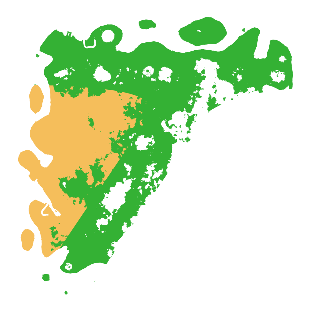 Biome Rust Map: Procedural Map, Size: 4500, Seed: 61703731