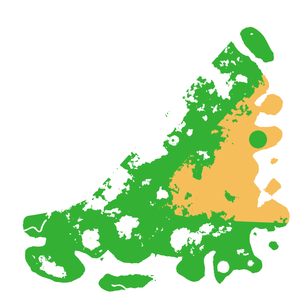 Biome Rust Map: Procedural Map, Size: 4500, Seed: 949991800