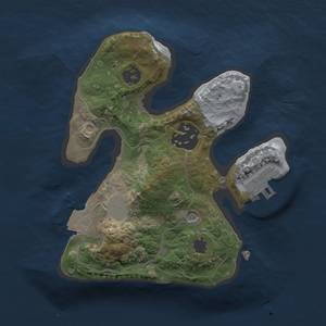 Thumbnail Rust Map: Procedural Map, Size: 1800, Seed: 687892339, 6 Monuments