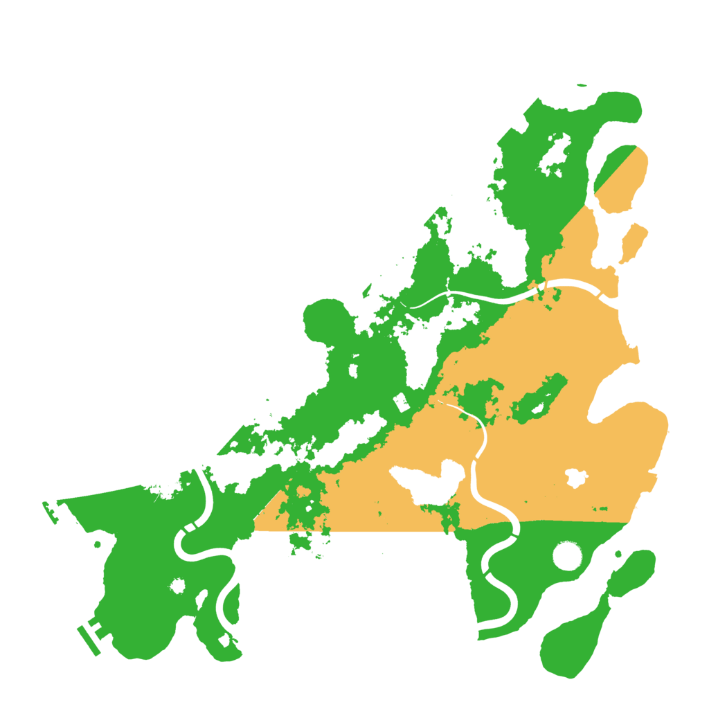 Biome Rust Map: Procedural Map, Size: 4250, Seed: 1047749904