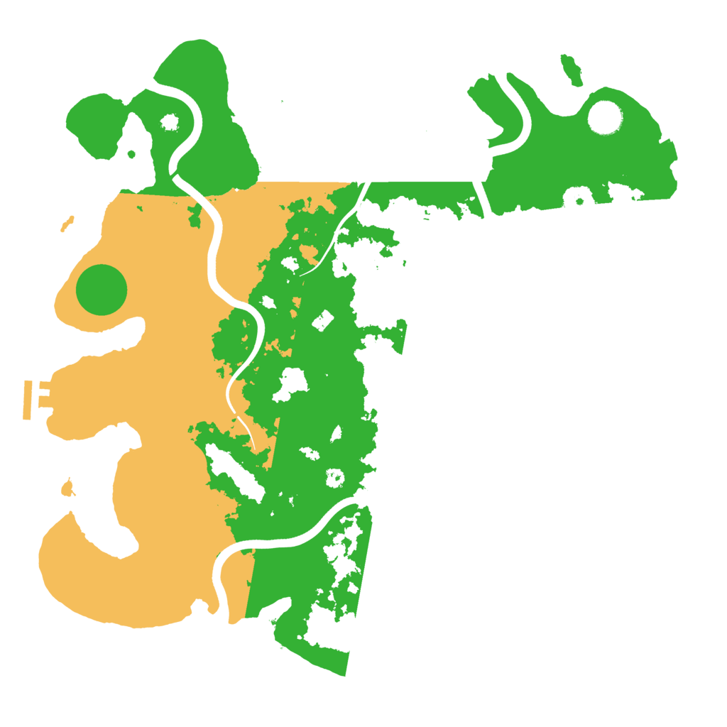 Biome Rust Map: Procedural Map, Size: 3750, Seed: 1484783339