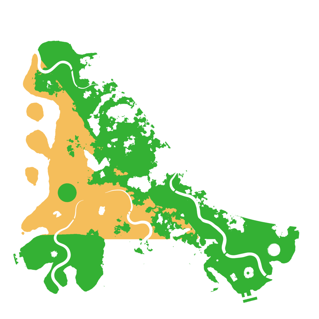 Biome Rust Map: Procedural Map, Size: 4500, Seed: 1374772398
