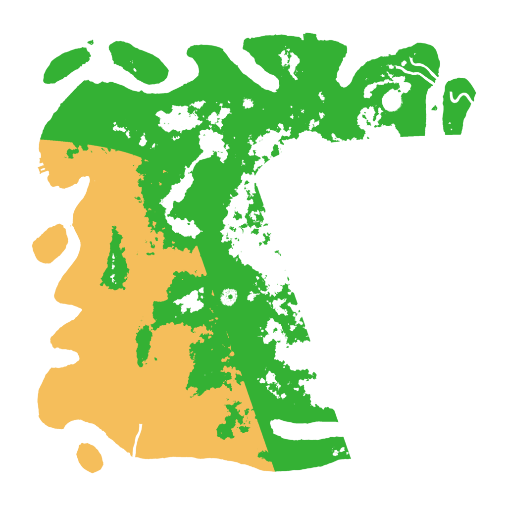 Biome Rust Map: Procedural Map, Size: 4500, Seed: 1909317111