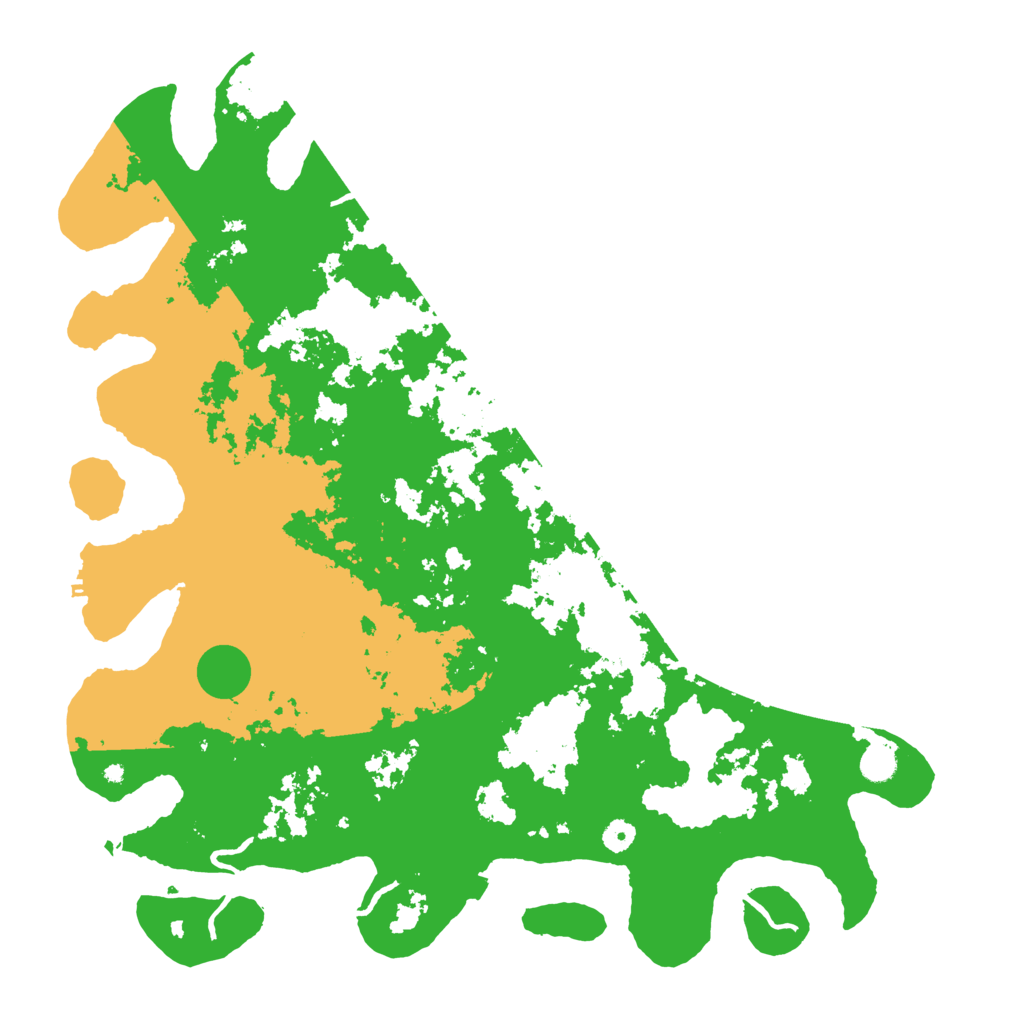 Biome Rust Map: Procedural Map, Size: 5000, Seed: 957117079