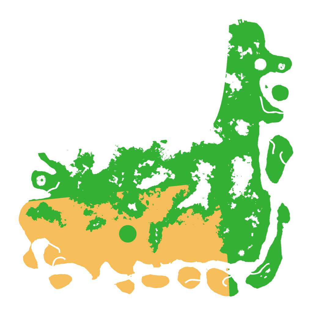 Biome Rust Map: Procedural Map, Size: 4750, Seed: 625161896