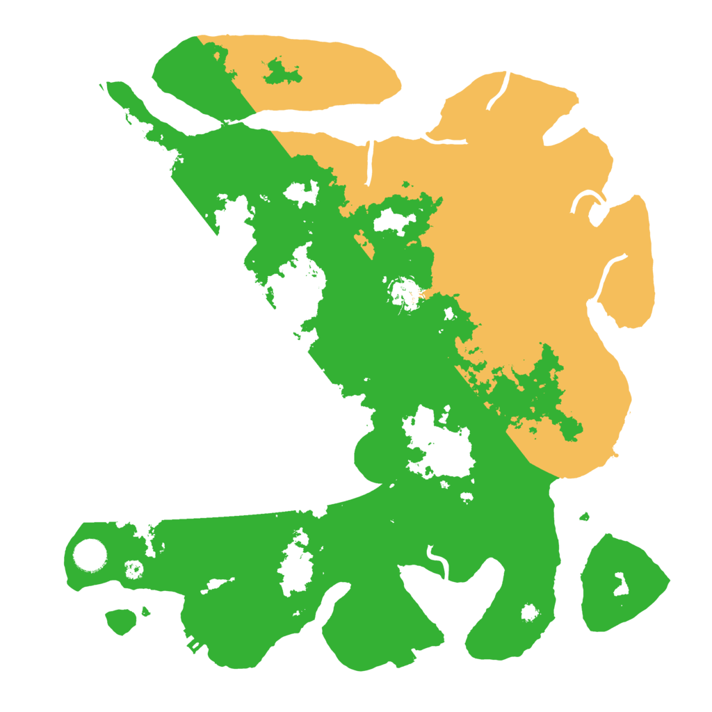 Biome Rust Map: Procedural Map, Size: 3800, Seed: 1754508888