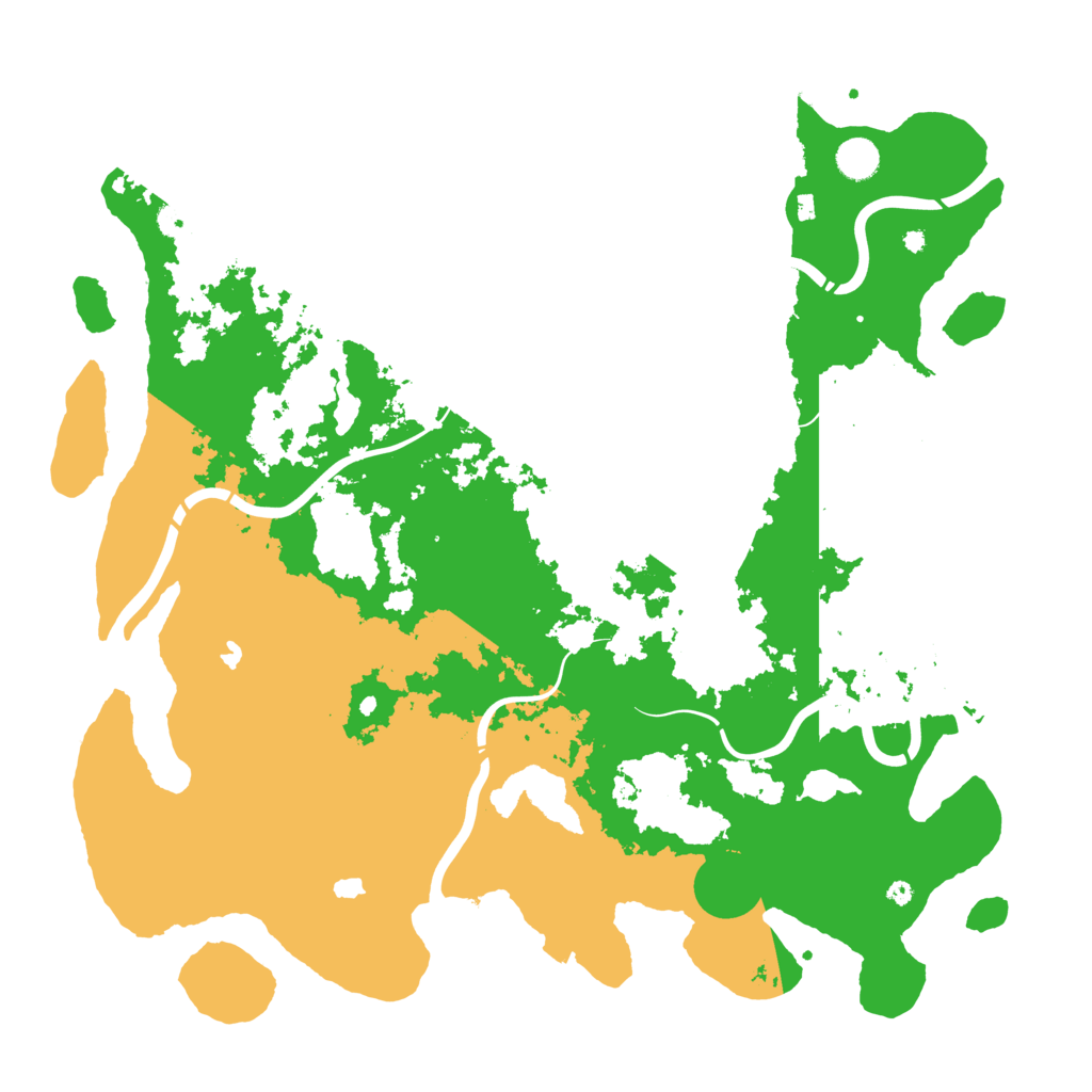 Biome Rust Map: Procedural Map, Size: 4500, Seed: 17364506