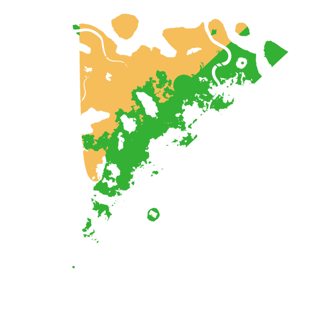 Biome Rust Map: Procedural Map, Size: 4250, Seed: 1335462100