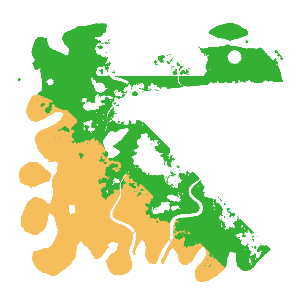 Biome Rust Map: Procedural Map, Size: 4000, Seed: 1784591489