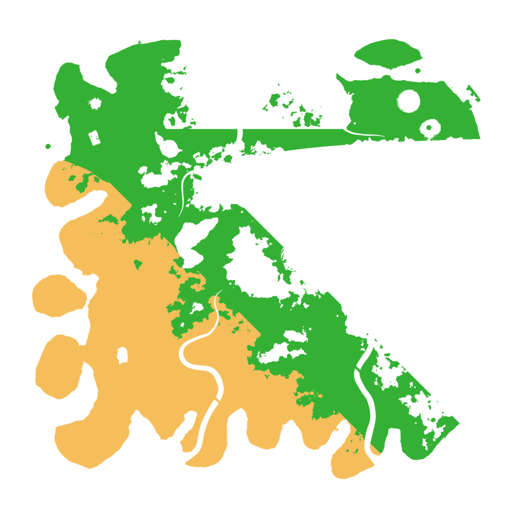 Biome Rust Map: Procedural Map, Size: 4000, Seed: 1784591489