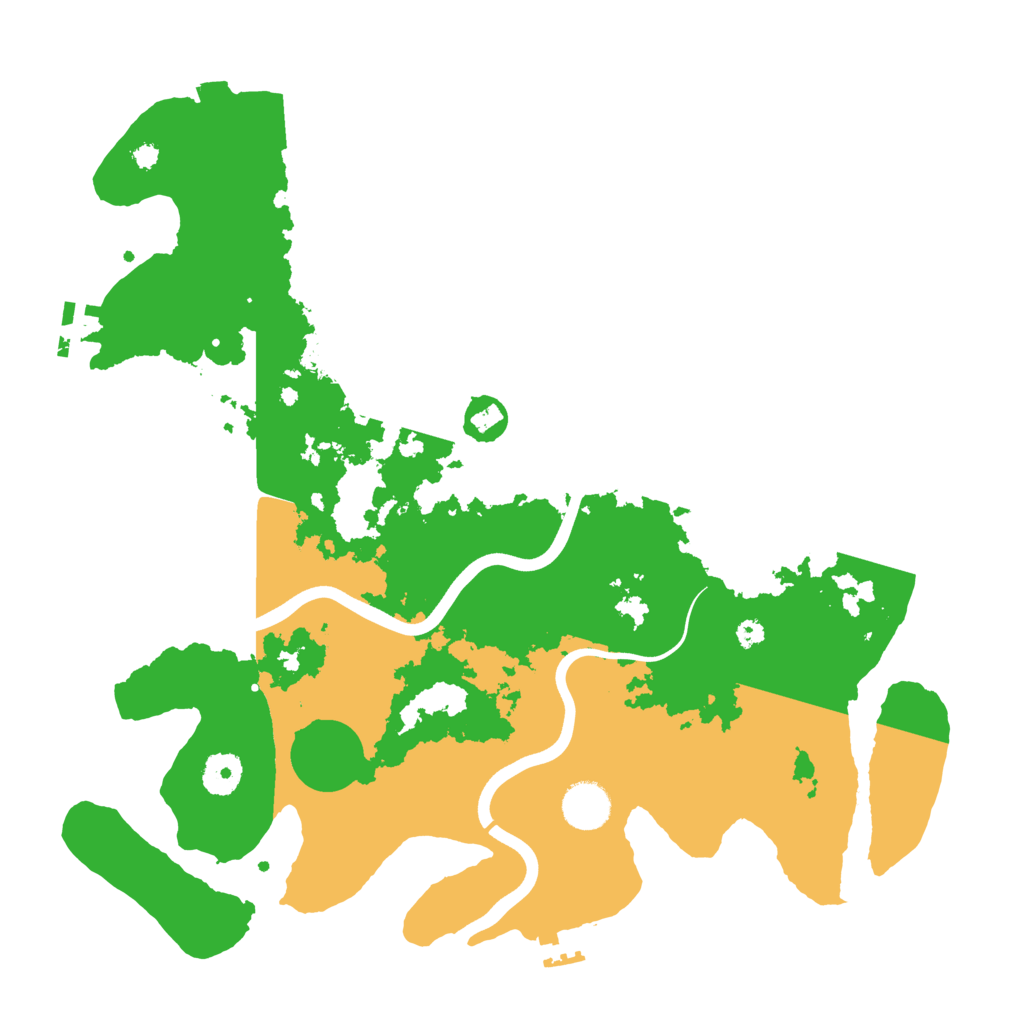 Biome Rust Map: Procedural Map, Size: 3750, Seed: 49365814