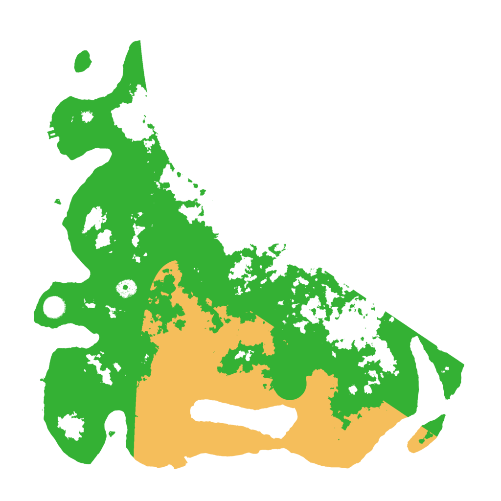 Biome Rust Map: Procedural Map, Size: 4000, Seed: 826958993