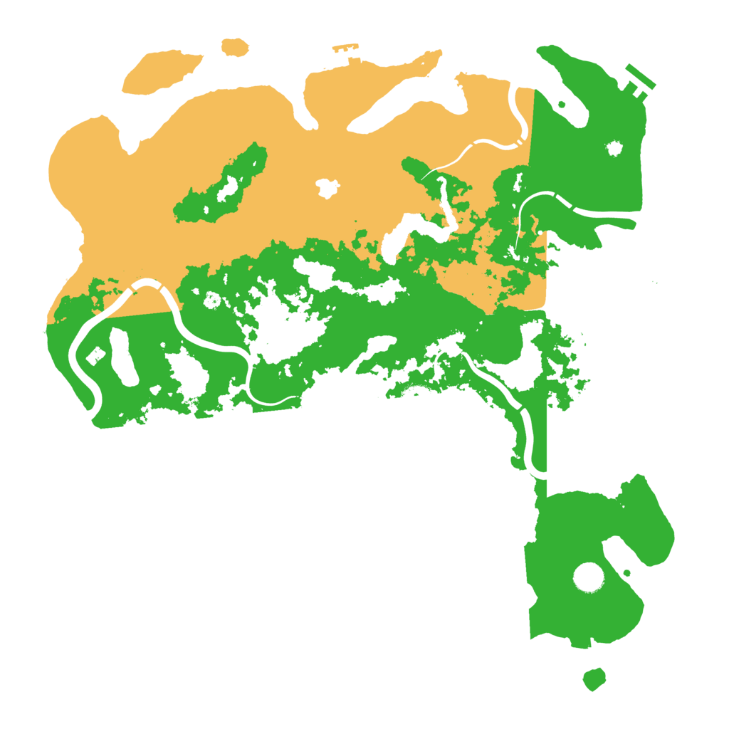 Biome Rust Map: Procedural Map, Size: 4250, Seed: 871118797