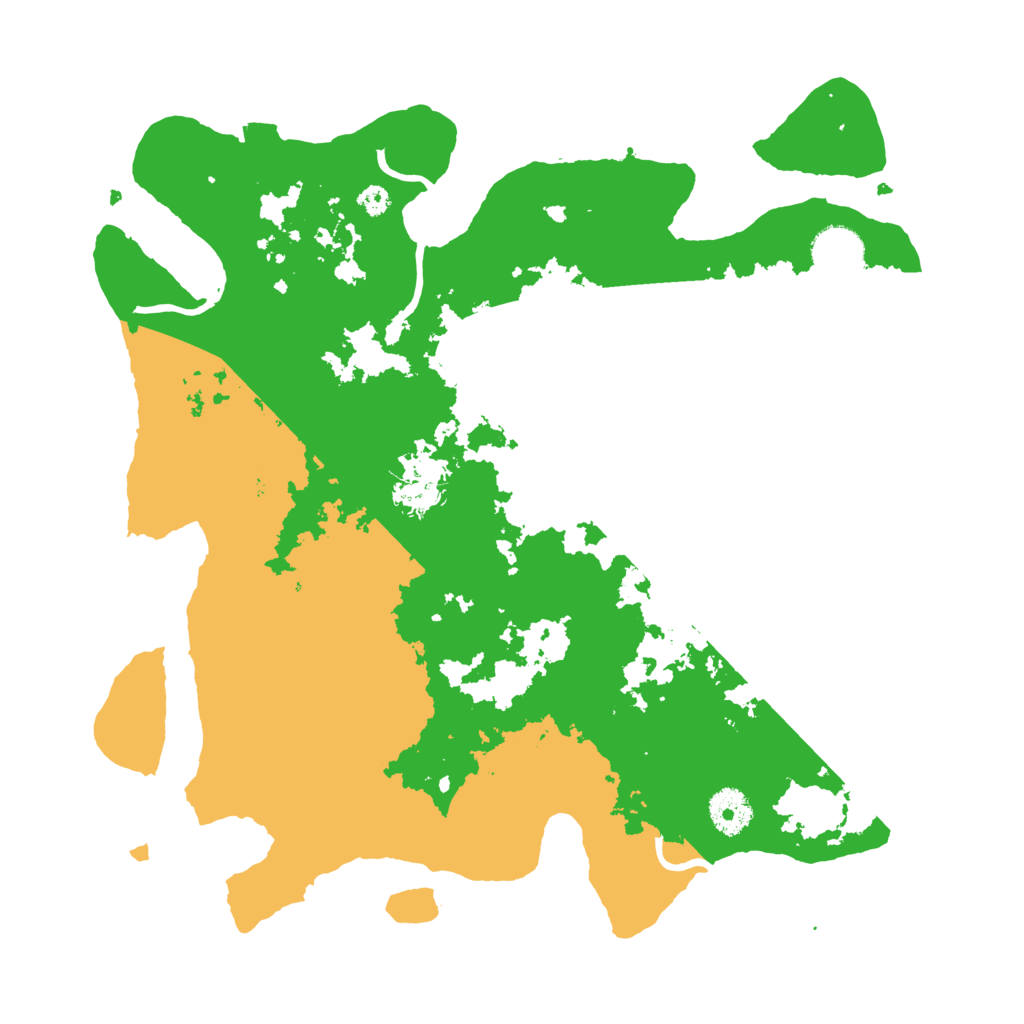 Biome Rust Map: Procedural Map, Size: 3500, Seed: 1350524278