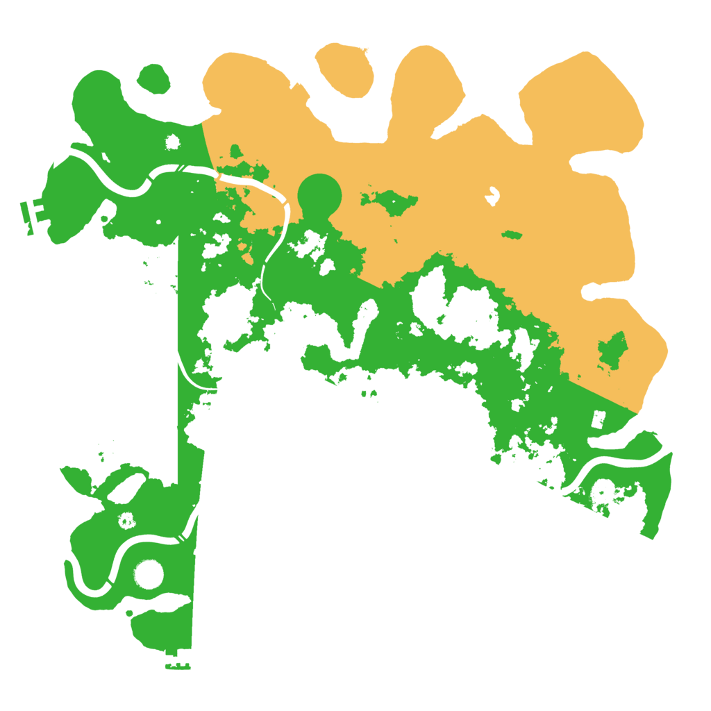 Biome Rust Map: Procedural Map, Size: 4250, Seed: 49353839